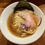 麺楽 軽波氏 - 強煮干し鶏醤油