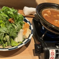 割烹ダイニング波里 - 地鶏と春の草鍋