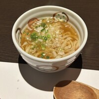 やきとり 風月 名古屋本店 - 〆のラーメン。スープまで飲み干せる。