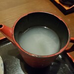出雲そば やくも - 蕎麦湯