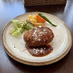 バルバルキッチンアメリ - ランチ：メンチカツ(¥1,180) メイン