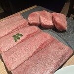 焼肉 黒田 - 黒田のタン塩と厚切りタン