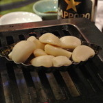 韓国焼肉　炙りな - にんにく焼き