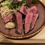 炭火焼肉 肉の匠 ひうち - 和牛赤身ステーキ