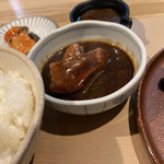 炭火焼肉 肉の匠 ひうち - タンシチュー