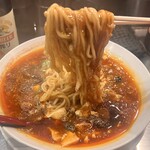 麺屋 愛心 - 汁なし麻婆麺 1100円