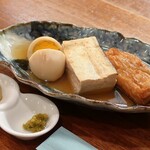 大八 - たまご、焼き豆腐、ごぼてん