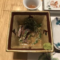 対馬のどぐろとイカ活き造り 博多 魚蔵 都ホテル店 - 