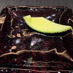 なだ万 - デザートを食べ終えたところ(お客様が帰られた後)