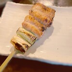 鶏ぼうず - こんなねぎま串に会えて良かった。