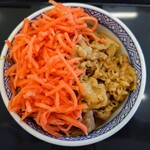 Yoshinoya - 令和6年4月 営業時間(5:00〜翌2:00)
                        牛丼並盛つゆだく 税込468円