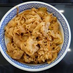 Yoshinoya - 令和6年4月 営業時間(5:00〜翌2:00)
                        牛丼並盛つゆだく 税込468円