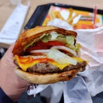 バーガーキング - 2024.4Ｕチーズアグリーセット1190円