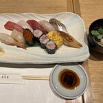 Tsukiji Sushi Iwa - 江戸前にぎり寿司(上)
