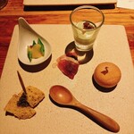 Na camo guro - 前菜５種