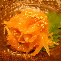 魚斉 - サメ軟骨の梅和え