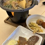 大江戸温泉物語 下呂 - 夕飯陶板