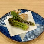 川田 - 2024.4.  鮴(めばる)、タラの芽、こしあぶら