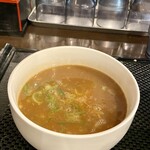 ブラウン - つけ麺のつけスープ