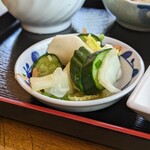 ペンション はなのや - お新香