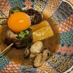 野菜巻き串 美巻 - すき焼き皿