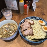 めん処 樹 - 特製醤油つけ麺大盛り