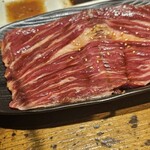 炭火焼肉　ホルモン劇場den - スーパースターハラミ