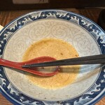 めん処 樹 - ラーメンの丼には「樹」の印字はないんだなぁ