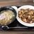 中国四川料理 天府仙臺 - 料理写真:麻婆飯&醤油ラーメン。