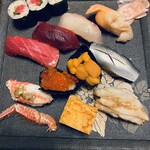 栄寿司 - 板前さんのおすすめ握り