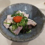 和バル おもち - ・「お通し 酢もつ(¥410)」