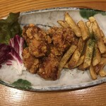 Hakoya - 若鶏の唐揚げ・ポテトフライ