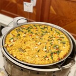 ホテル志摩スペイン村 - 夕食：伊勢湾でとれた季節の魚のパエリャ（鰆）