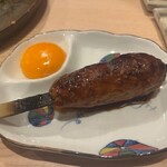 季節料理と地酒 裕 - つくね月見