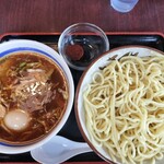 Sendai Taishouken - イチオシの味玉つけ麺(辛味噌付)