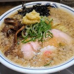 生姜醤油専門 我武者羅 - 背脂生姜ラーメン 950円(税込)