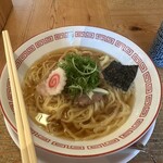 setouchi noodle ねいろ屋 - 伊吹いりこのあつあつらーめん780円