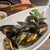 クローバー  - 料理写真:ムール貝の白ワイン煮込み！！
