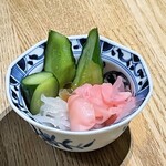 Nanba Yakitori Porc - 付き出し（385円）