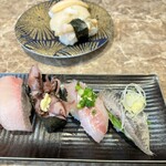Banya No Sushi - ホタルイカや、ぶりなど本日の七点盛