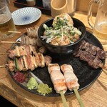 日本酒と串焼き みなと屋 - 