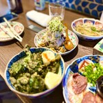 炭火と酒と肴 七福八郎 - おつまみたち！精鋭揃い！何食べても旨い！