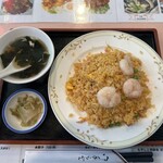 上海菜館 - 『日替わりチャーハン(ピリ辛五目チャーハン)』650円