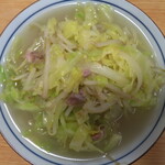 塩山館食堂 - 湯麺/アップ