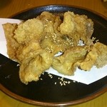 風来坊 - 鶏皮チップ