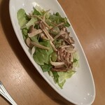 Sousaku Itarian Kazurou - きのことベーコンの和風サラダ