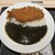 松のや - 料理写真:ロースカツ黒カレー