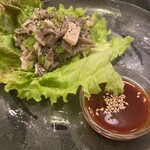 焼肉 やくやく亭 - センマイ¥850