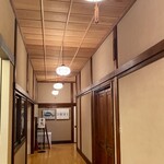 ぼうず'n coffee - 書院への廊下