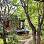 ぼうず'n coffee - お化粧室への廊下から書院を臨む